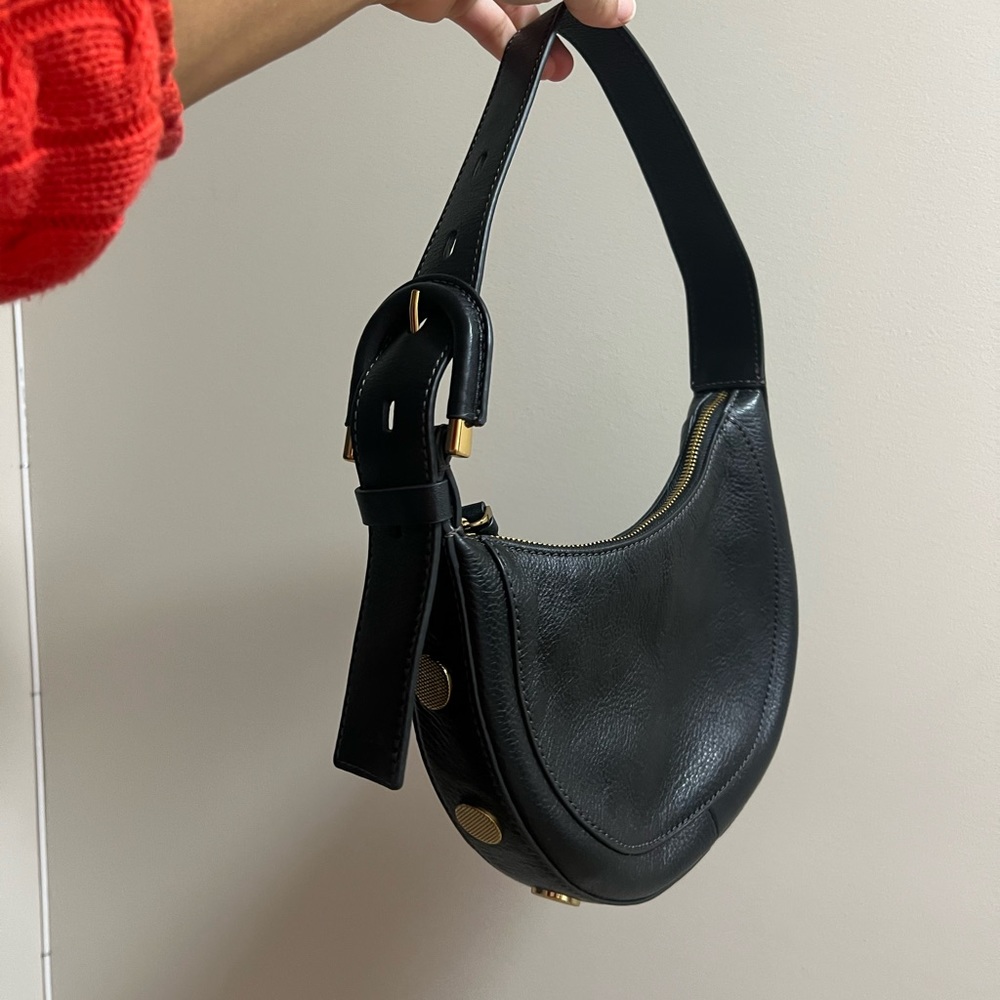Fossil Harwell Leather Crescent Bag